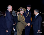 Party General Secretary, State President To Lam begins state visit to Australia